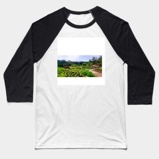 japanese garden in houston tx in color landscape photograph Baseball T-Shirt